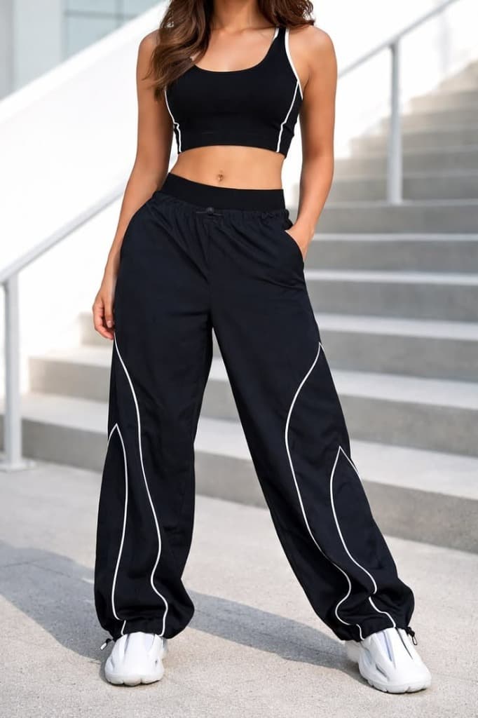 Signature Ergonomic Piped Track Pant